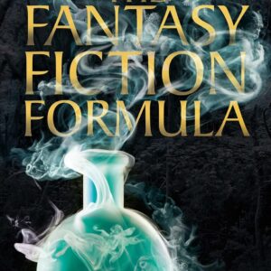 A mystical globe emitting magical smoke with the text 'Fantasy Fiction Formula'.