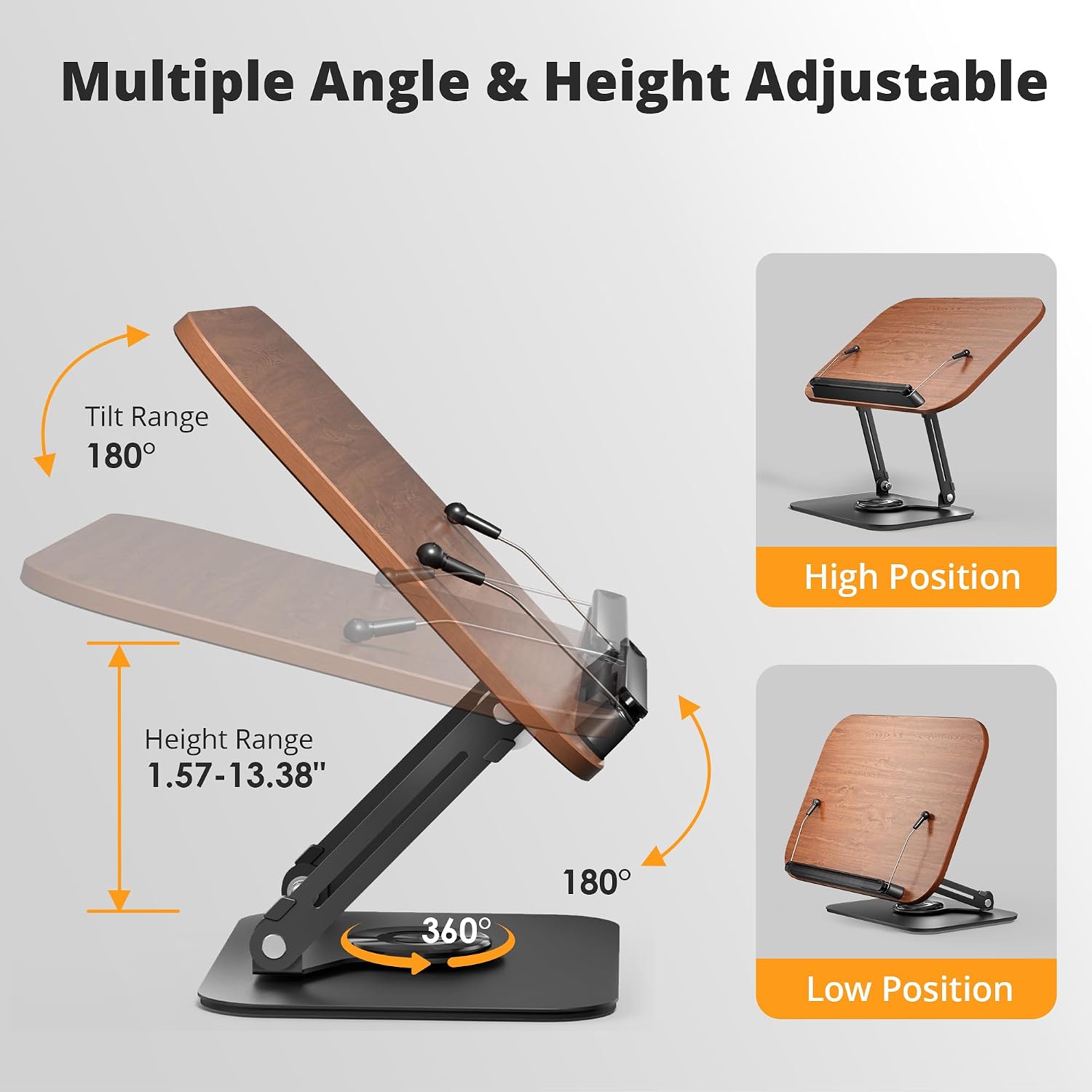 SupeDesk Book Stand for Reading & Hands-Free Comfort - Image 6