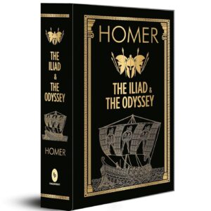 HOMER: The Iliad & the Odyssey (Deluxe Hardbound Edition)